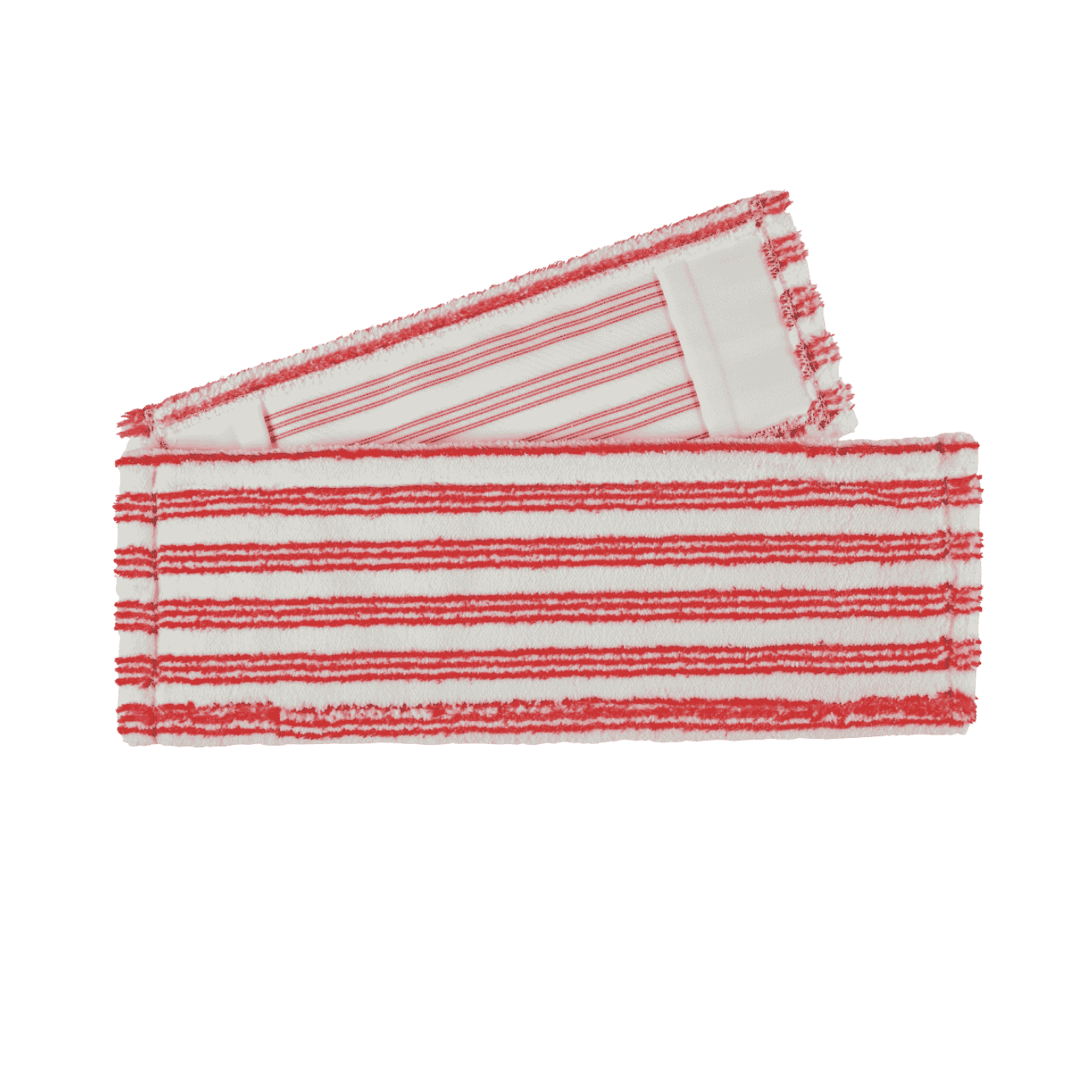 Micro Borstenmopp 'Sani Correct', wei&szlig;/rot, 50cm