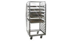PE-Abdeckhauben, für Hordenwagen, 950+750x1800mm, 15µ, transparent