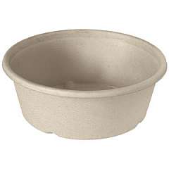 Duni-Meal Salatschale ecoecho, Bagasse, 1200ml, 194x194x65mm, braun