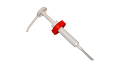 Dosierpumpe Schuster, Hub bis 20ml, f&uuml;r 10 Liter &amp; 10kg Kanister, wei&szlig;