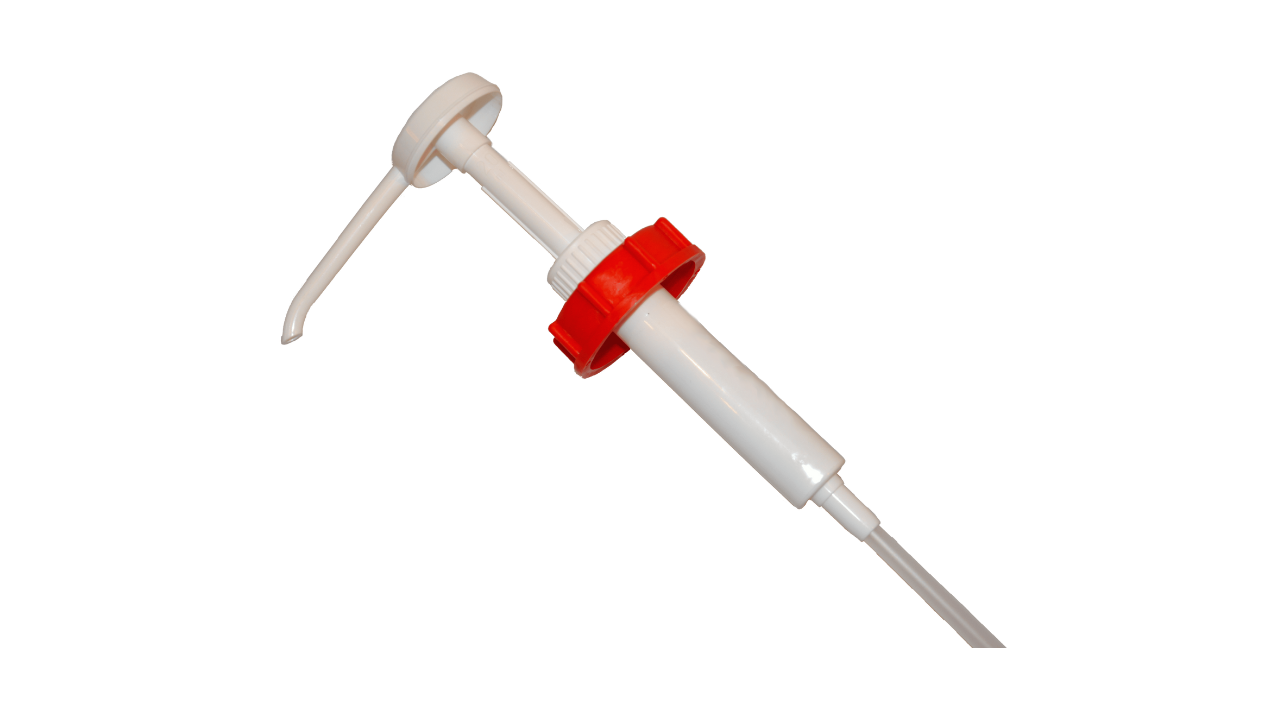 Dosierpumpe Schuster, Hub bis 20ml, f&uuml;r 10 Liter &amp; 10kg Kanister, wei&szlig;