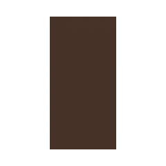 Linclass Mitteldecke, 100x100cm, Pearl Coating, braun