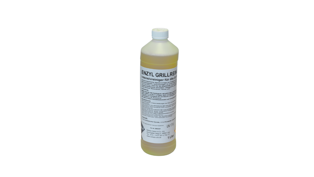 Grill- &amp; Backofenreiniger Enzyl, flüssig mit -Schaumpistolen-Kopf-, 1 Liter