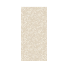 Linclass Mitteldecke, 80x80cm, 'Darlyn' hellbraun