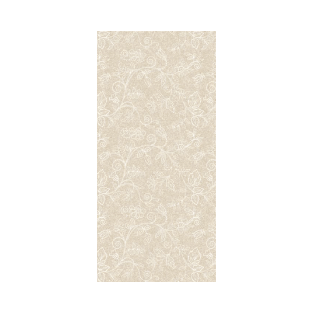Linclass Mitteldecke, 80x80cm, 'Darlyn' hellbraun